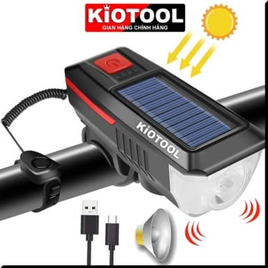 Đèn Xe Đạp Năng Lượng Mặt Trời Kiotool: Sự Lựa Chọn Hoàn Hảo Cho An Toàn và Tiết Kiệm