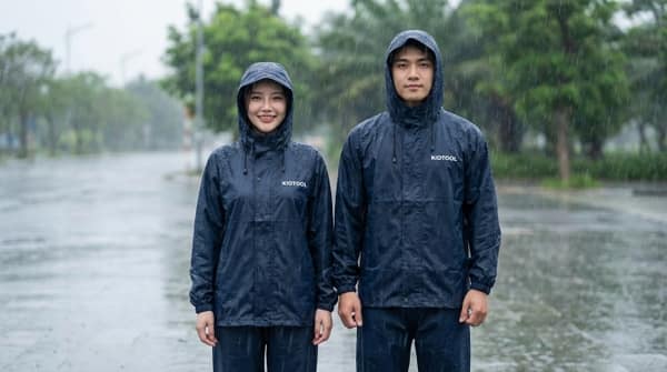 Áo mưa - Người bạn đồng hành không thể thiếu trong những ngày mưa phùn gió bấc