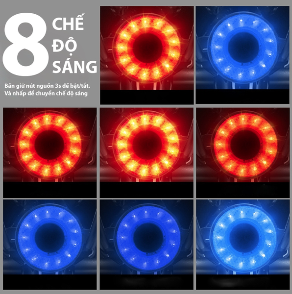 Đèn hậu xe đạp sử dụng được bao lâu? Khám phá thời gian và các yếu tố ảnh hưởng đến độ bền